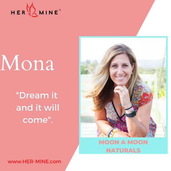 Mona - owner of Mona Moon Naturals