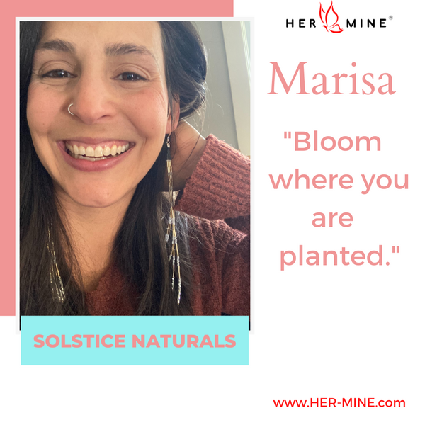 Marisa - Owner of Solstice Naturals