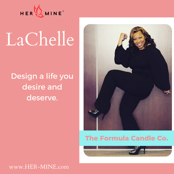 LAChelle - owner of The Formula Candle Co.