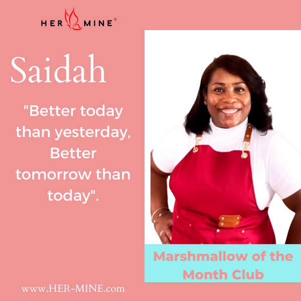 Saidah - Owner of Marshmallow of the Month Club
