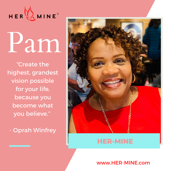 Pam - Co-Owner of HER-MINE